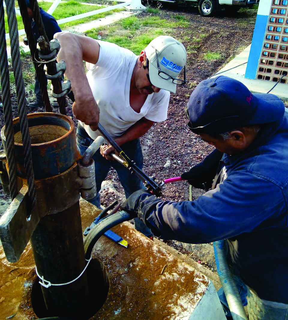 2/05/2019.- El Sistema de Agua Potable y Alcantarillado de Silao (SAPAS) implementará nueva tecnología en pozos para mejorar monitorear el funcionamiento de éstos.
