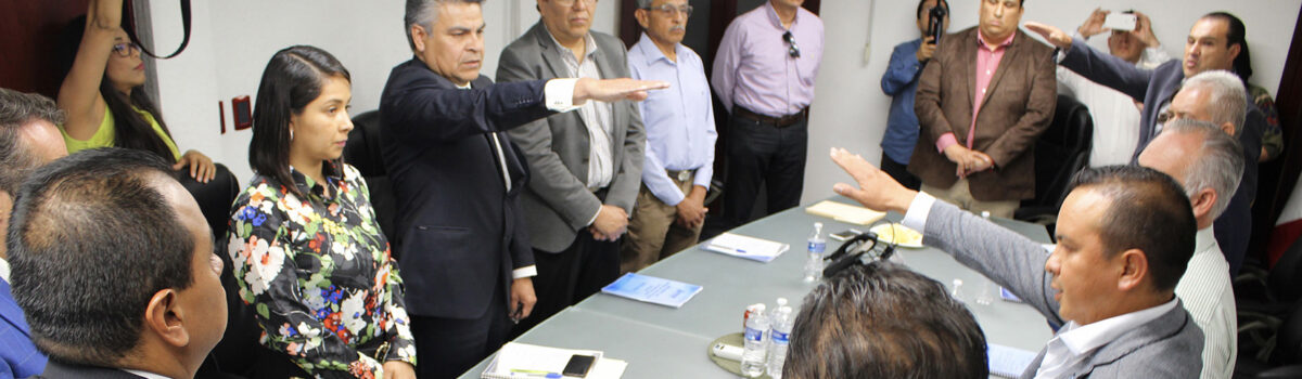Toma protesta Consejo Directivo de SAPAS 2019-2022.