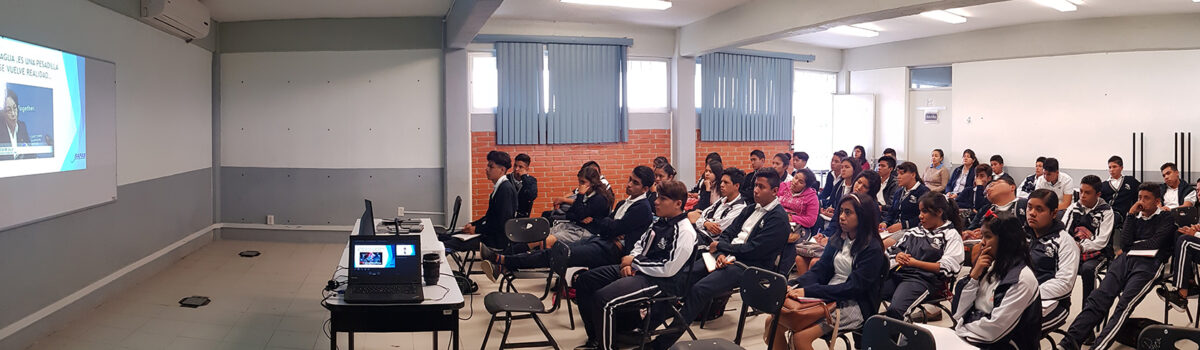 Imparten pláticas de Cultura del Agua entre estudiantes del nivel básico y medio superior.