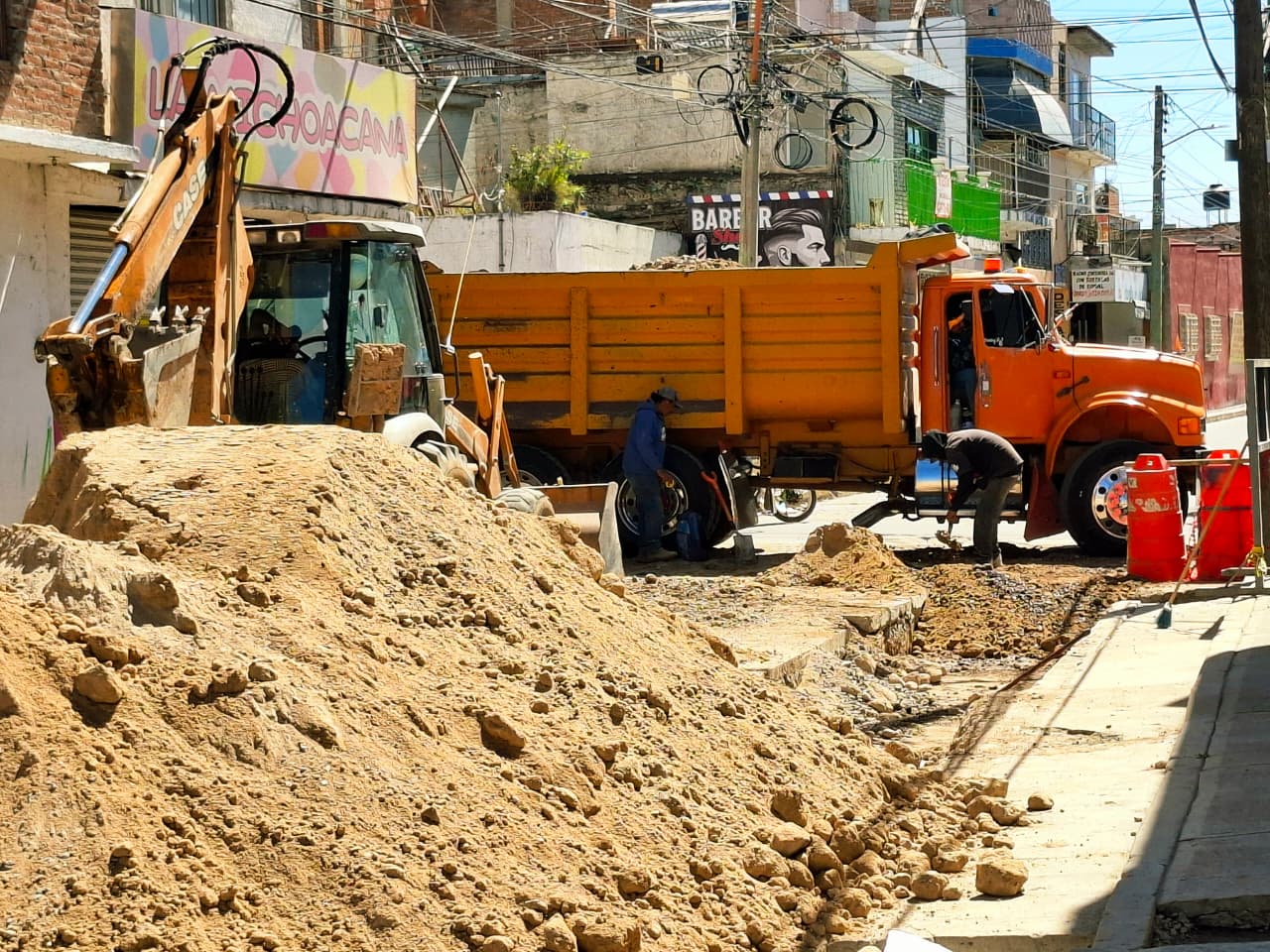 Fortalece SAPAS infraestructura hidrosanitaria de Silao con obra clave en la calle Lucero
