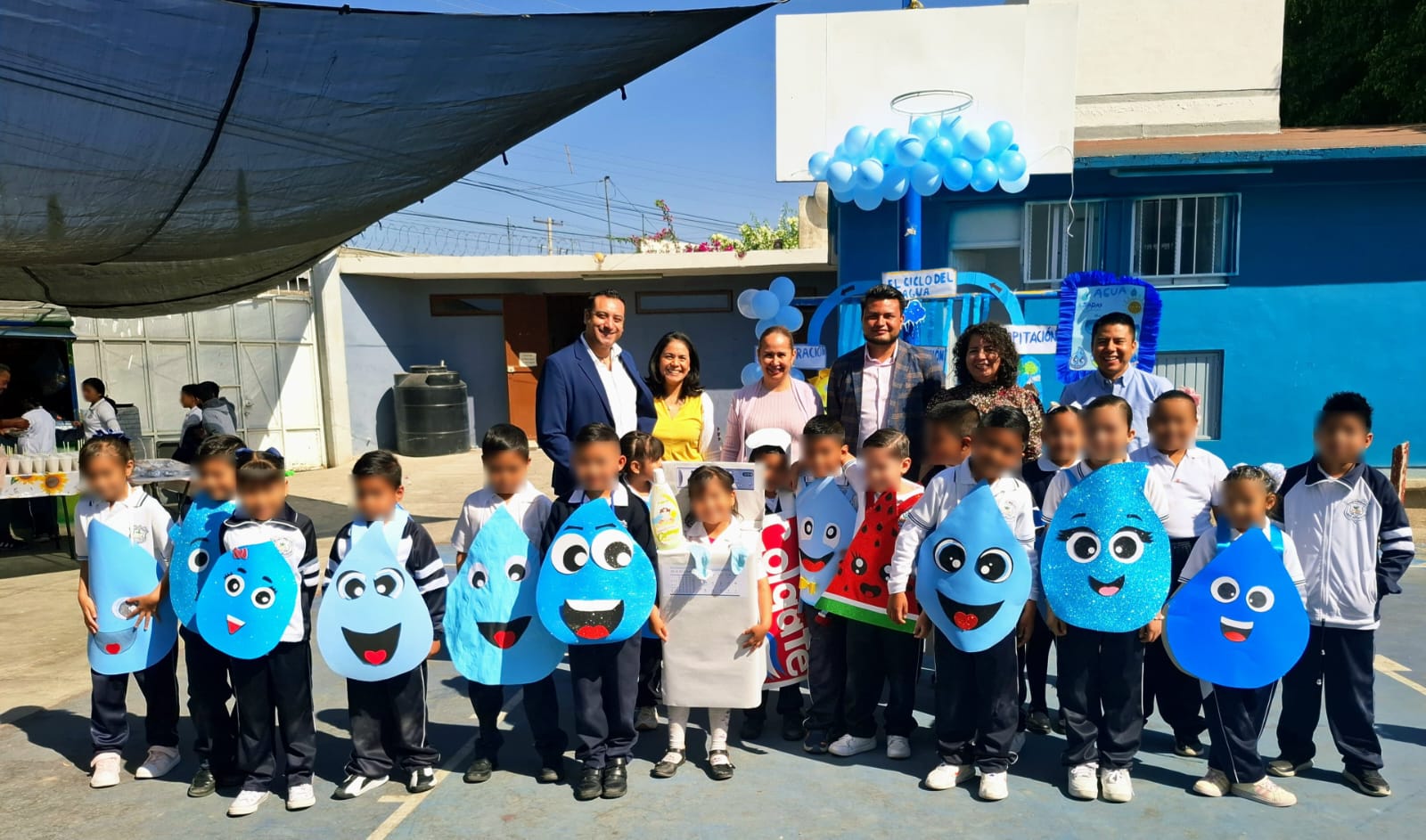 Se suma el SAPAS a la jornada educativa “El agua en nuestra comunidad”, organizada por la escuela de La Aldea