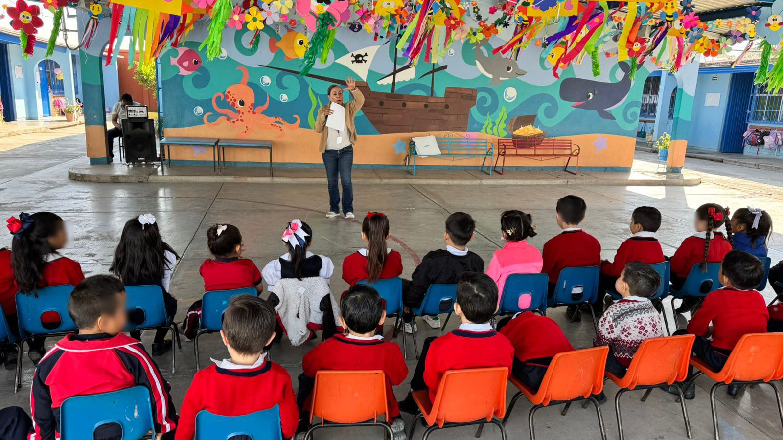 Fomenta SAPAS el uso responsable del agua entre niñas y niños de preescolar